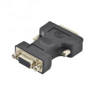 DVI 24+5 Pol Stecker - 15 Pin VGA Buchse