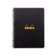 Symbolbild: Collegeblock "Office Note Book", schwarz 119911C