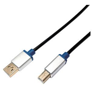Symbolbild: Premium USB 2.0 Anschlusskabel, USB A-Stecker - USB-B Stecker  BUAB220