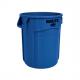 Container mit Lüftungskanälen BRUTE , 75,7 Liter, gelb FG262000BLUE