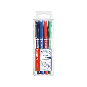 Fineliner sensor®, 4er Etui 189/4-01