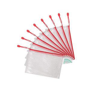 Symbolbild: Reißverschlusstaschen "ZIPPER", rot 002770
