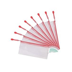 Symbolbild: Reißverschlusstaschen "ZIPPER", rot 002774