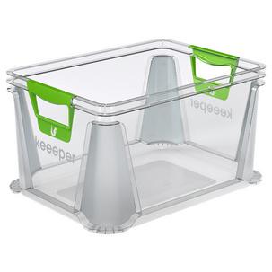 Aufbewahrungsbox "luis", transparent, 20 Liter 1006600100000