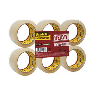 Verpackungsklebeband HEAVY, 6er Pack, transparent HV.5066.F6.T