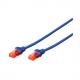 Patchkabel Kat. 6, U/UTP, blau DK-1617-020/WH