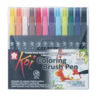 Pinselstift Koi Coloring Brush, 12er Etui