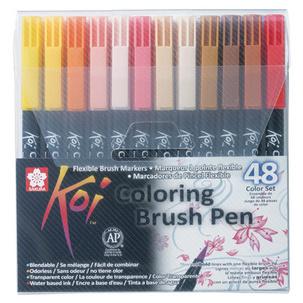 Pinselstift Koi Coloring Brush, 48er Etui XBR-48A