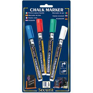 Kreidemarker ORIGINAL SMALL, 4er Set (Bestell-Nr. 70020090) BL-SMA100-V4-CO