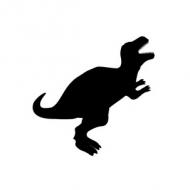 Kreidetafel SILHOUETTE "Dino"