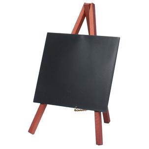 Tisch-Kreidetafel MINI mit Staffelei, mahagoni MNI-M-KR-1