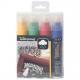 Kreidemarker WATERPROOF LARGE, 4er Etui - weiß SMA820-V4