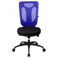 Bürodrehstuhl "Net Pro 100", schwarz / blau