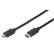 Symbolbild: USB 2.0 Anschlusskabel, USB-C Stecker - Micro USB-B Stecker