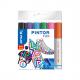 Pigmentmarker PINTOR, 6er set "METAL MIX" 517412