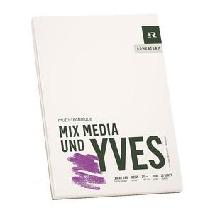 Künstlerblock "MIX MEDIA UND YVES" - Rundum geleimt 88809309
