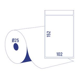 Symbolbild: Versand-Etiketten für Thermodirektdrucker TD8060-25