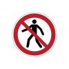Verbotskennzeichen "Fußgängerweg verboten"