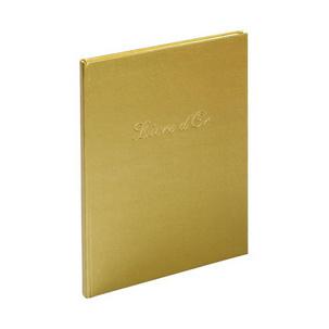 Gästebuch "Livre dOr", gold 4989E