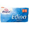 Toilettenpapier Edina, 2-lagig, 8 x 250 Blatt