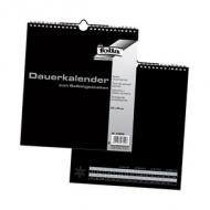 Kreativ-Wandkalender, schwarz