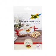 Stollenschläuche mit Weihnachtsdruck
