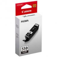 Canon Tinte für Canon PIXMA MG6350, pigment-schwarz Kapazität: ca. 300 Seiten (6496B001 / PGI550PGBK) Pixma IP7250 / IP8750 / IX6850 / MG5450 / MG5550 / MG6350S / MG6450 /  MG7150 / MX725 / MX925
