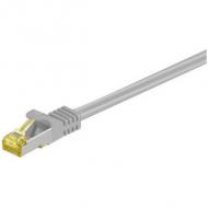 Patchkabel rj45 s / ftp cat7 25.00m grau pimf (91666)