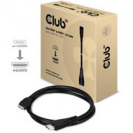 Kabel mhdmi->hdmi s / s  1,0m  club-3d mini hdmi -> hdmi 2.0 4k60hz (cac-1350)