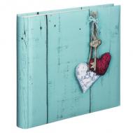 Hama Jumbo-Album Rustico, 30x30 cm, 100 weiße Seiten, Love Key (00002541)