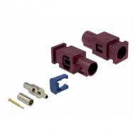 DELOCK FAKRA D Stecker Federpin zum Crimpen (89758)