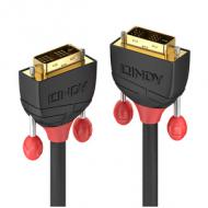 LINDY 2m DVI-D Single Link Kabel Black Line (36256)