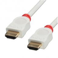 LINDY HDMI High Speed Kabel weiss 1m HDTV & HDCP kompatibel (41411)