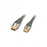 LINDY HDMI Kabel A / C CROMO 1m High Speed Kabel mit Ethernet (41436)