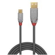 LINDY 2m USB 2.0 Typ A an Micro-B Kabel Cromo Line 480 Mbit / s (36652)