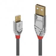 LINDY 5m USB 2.0 Typ A an Micro-B Kabel Cromo Line 480 Mbit / s (36654)