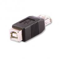 LINDY USB Adapter Typ A-F / B-F A Kupplung an B Kupplung (71228)