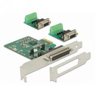 DELOCK PCI Express Karte 2 x Seriell RS-422 / 485 ESD Schutz optionaler Überspannungsschutz (65841)