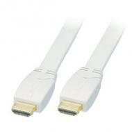 LINDY HDMI CAT2 Flachkabel weiss 2m im Blister, 1.3b / 1.4 HighSpeed (41162)