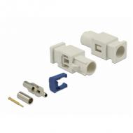 DELOCK FAKRA B Stecker Federpin zum Crimpen (89756)