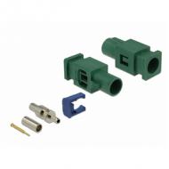 DELOCK FAKRA E Stecker Federpin zum Crimpen (89759)