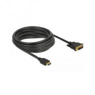 DELOCK HDMI zu DVI 24+1 Kabel bidirektional 5 m (85656)