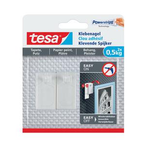 Powerstrips® Klebenagel - für Tapete & Putz, 2 x 0,5 kg 77772-00000-00