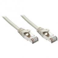 LINDY 1m Cat.5e F / UTP Patchkabelgrau 10 / 100 / 1000Base-T Gigabit kompatibel abgeschirmt (48342)