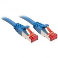 LINDY Cat.6 S/FTP Kabel, blau, 1m Patchkabel (47717)