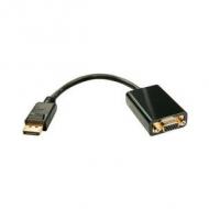 LINDY DP an VGA Adapter Classic aktiv. DisplayPort M an VGA F Eyefinity kompatibel (41006)