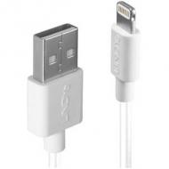 LINDY 1m USB an Lightning Kabel weiss Apple MFi lizenziertes Produkt (31326)