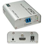 LINDY HDMI 4K Extender LC Fiber  /  LWL 300m / 450m Bis 300m mit 450m ohne HDCP Duplex LC 50 / 125 (38163)