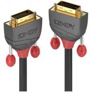 LINDY 2m DVI-D Dual Link Kabel Anthra Line (36222)