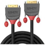 LINDY 0,5m DVI-D Dual Link Verlaengerung m / f Anthra Line (36230)